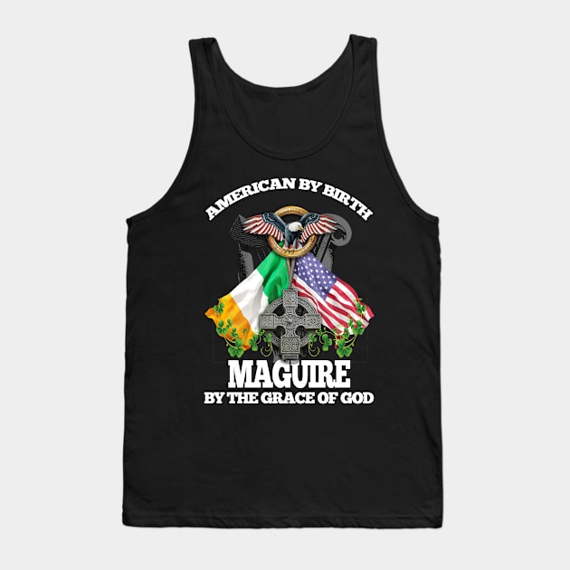 MAGUIRE Family Name Irish American Tank Top by Ireland